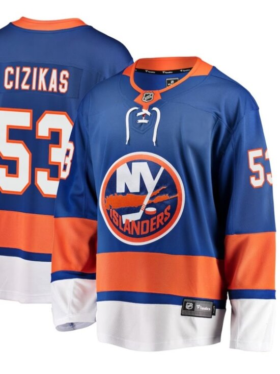Fanatics Other - NHL Fanatics Casey Cizikas #53 New York Islanders Home Hockey Jersey Youth L/XL